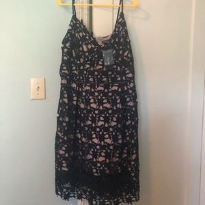 City chic navy dress